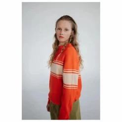 Pull Rayures | Orange