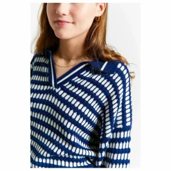 Pull Rayures Sablon | Bleu marine