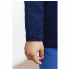 Pull Robot Laine | Bleu marine