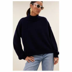 Pull Samm Laine Mérinos | Bleu nuit