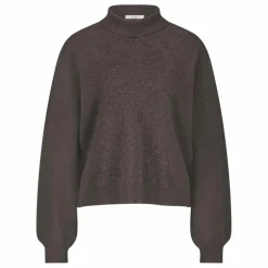 Pull Samm Laine Mérinos | Marron