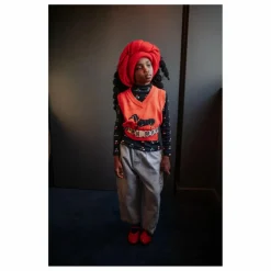 Pull Sans Manches Chien | Orange