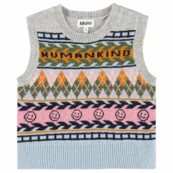 Pull Sans Manches Grace Laine | Gris