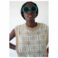 Pull Sans Manches Gusto | Beige