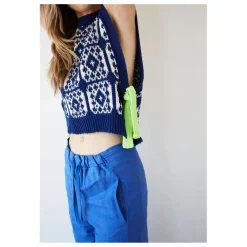 Pull Sans Manches Gusto | Bleu marine
