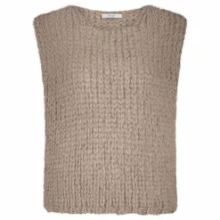 Pull Sans Manches James Spencer Mohair | Beige