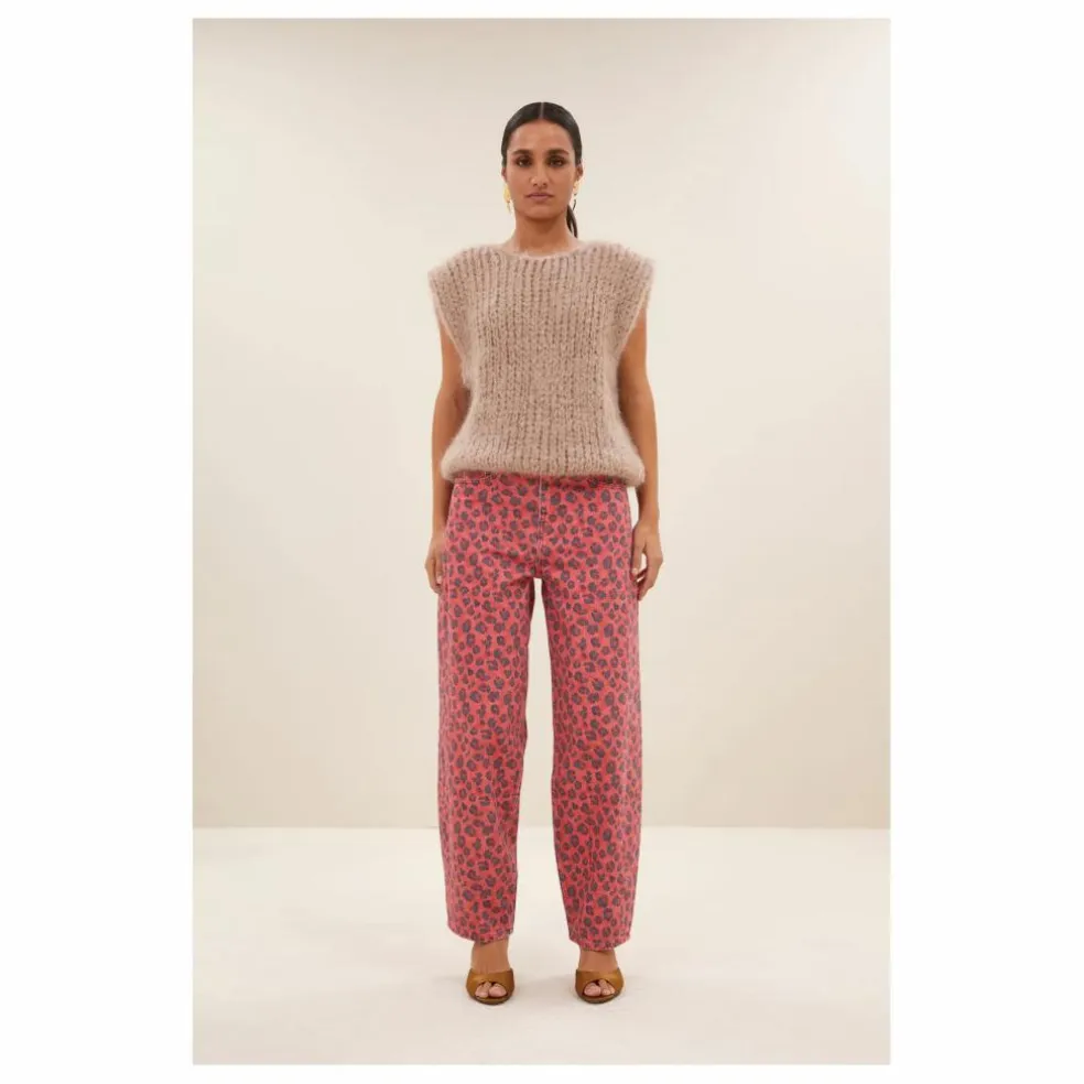 Pull Sans Manches James Spencer Mohair | Beige