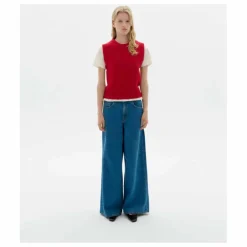 Pull Sans Manches Kaia Laine | Rouge
