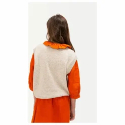 Pull Sans Manches Laine | Beige