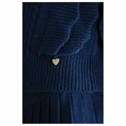 Pull Sans Manches Laine | Bleu marine