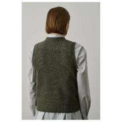 Pull Sans Manches Namaste | Gris chiné