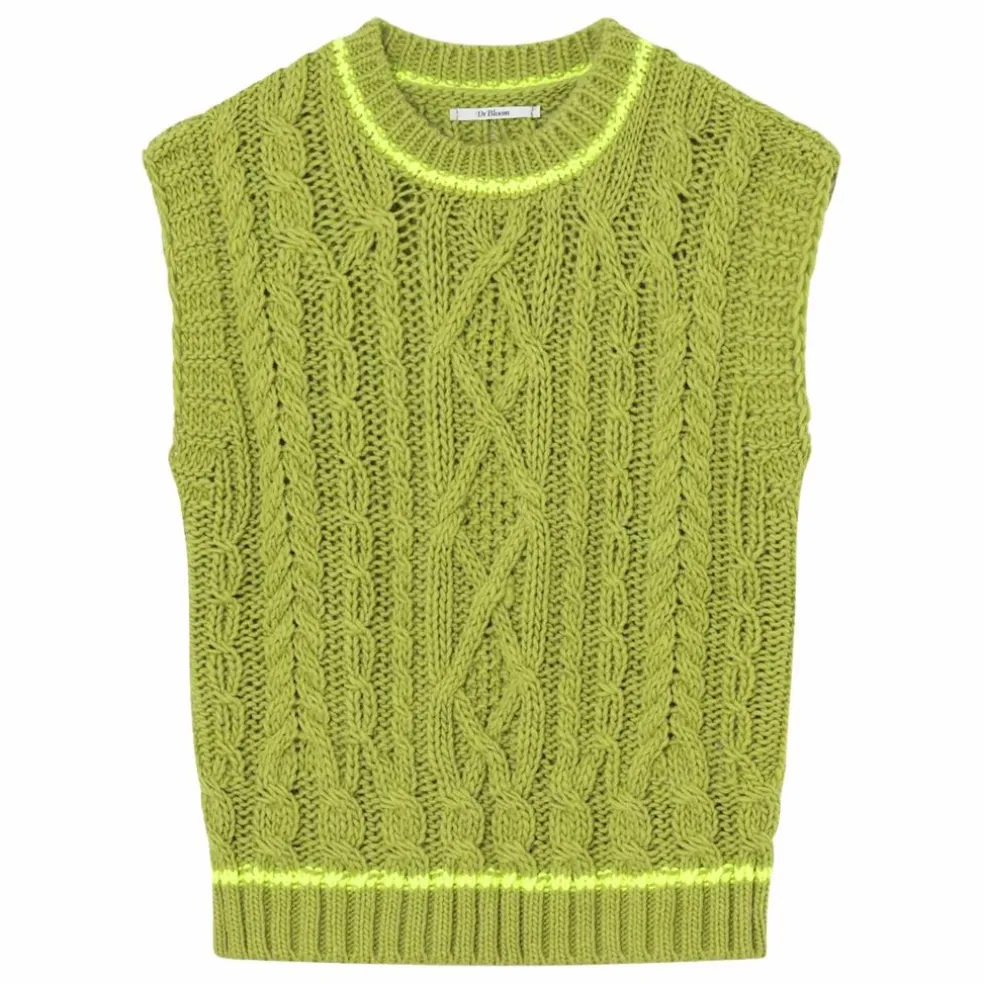 Pull Sans Manches Nest | Vert pistache