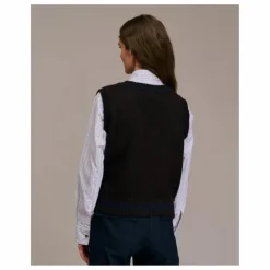 Pull Sans Manches Pasco Alpaga | Ecru