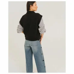 Pull Sans Manches Uxue | Noir