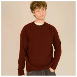 Pull Seamless Laine | Bordeaux