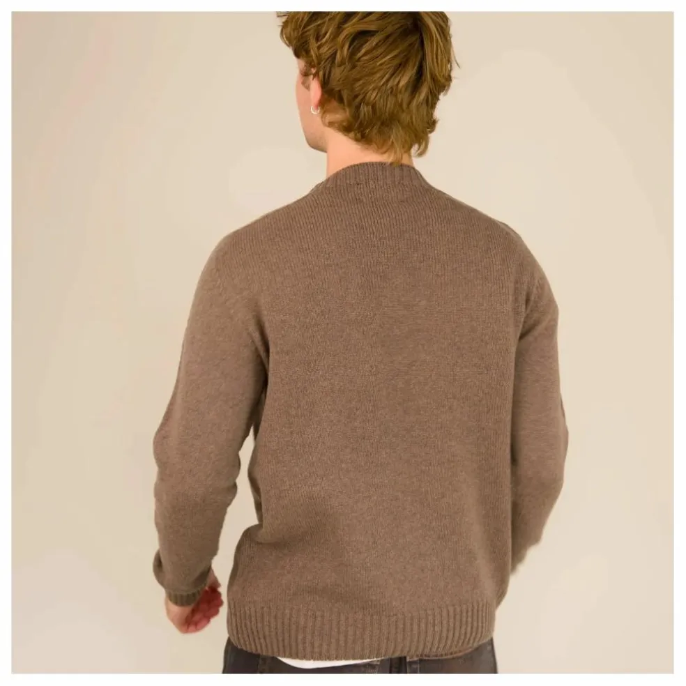 Pull Seamless Laine | Marron