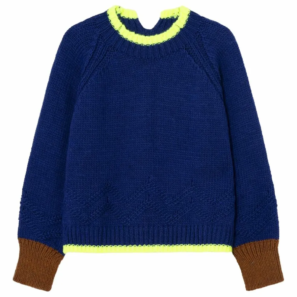 Pull Serpentine | Bleu marine