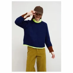 Pull Serpentine | Bleu marine