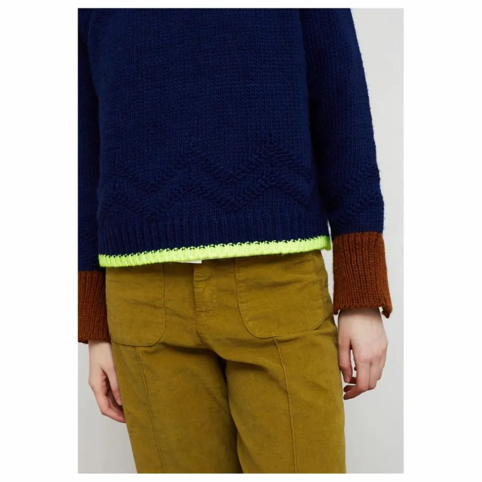 Pull Serpentine | Bleu marine