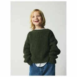 Pull Sienna Coton Bio | Vert kaki