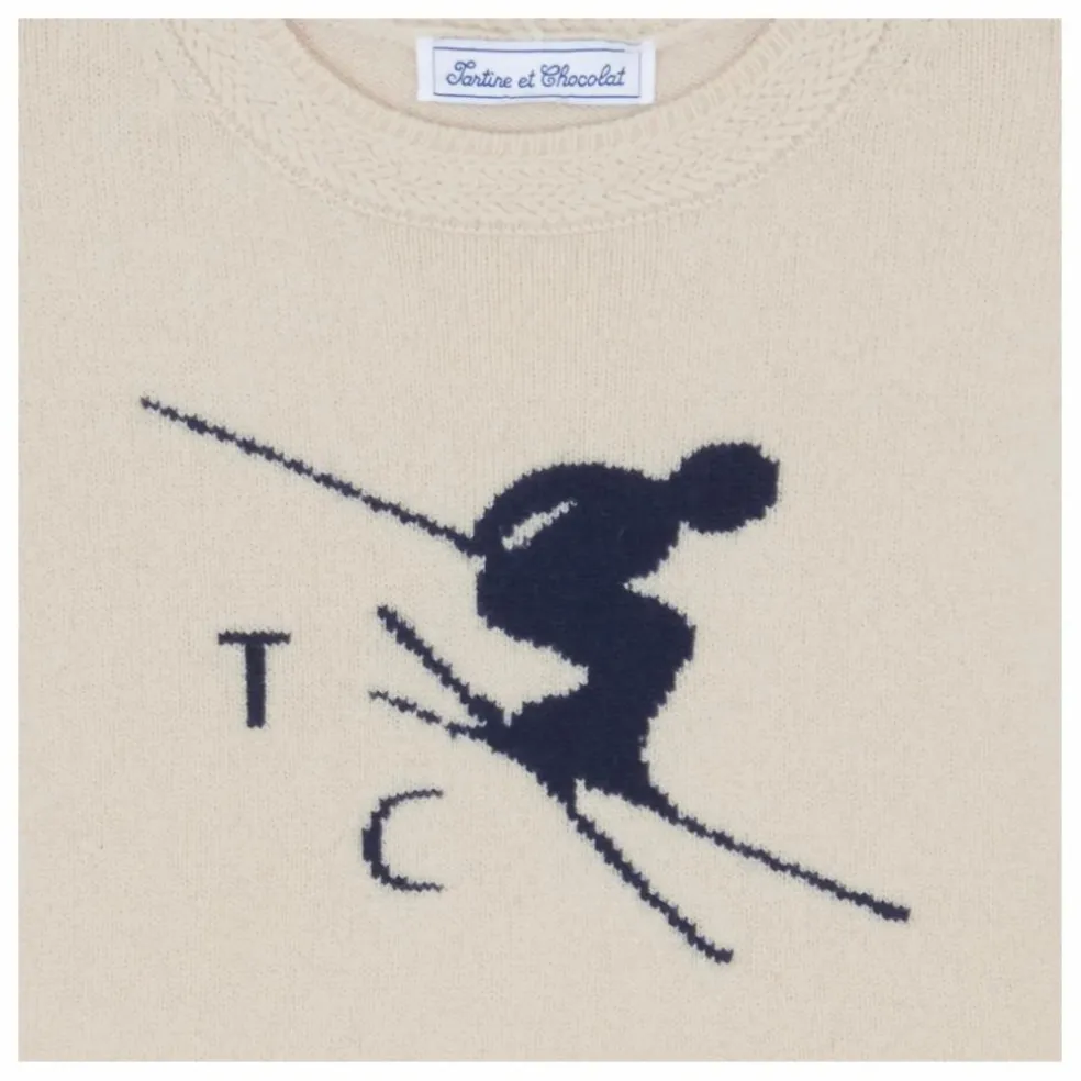 Pull Ski Laine | Beige