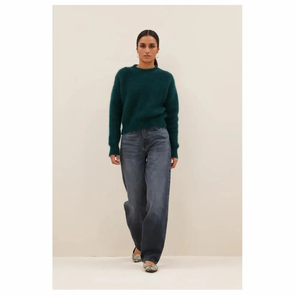 Pull Sonny Mohair | Vert foncé