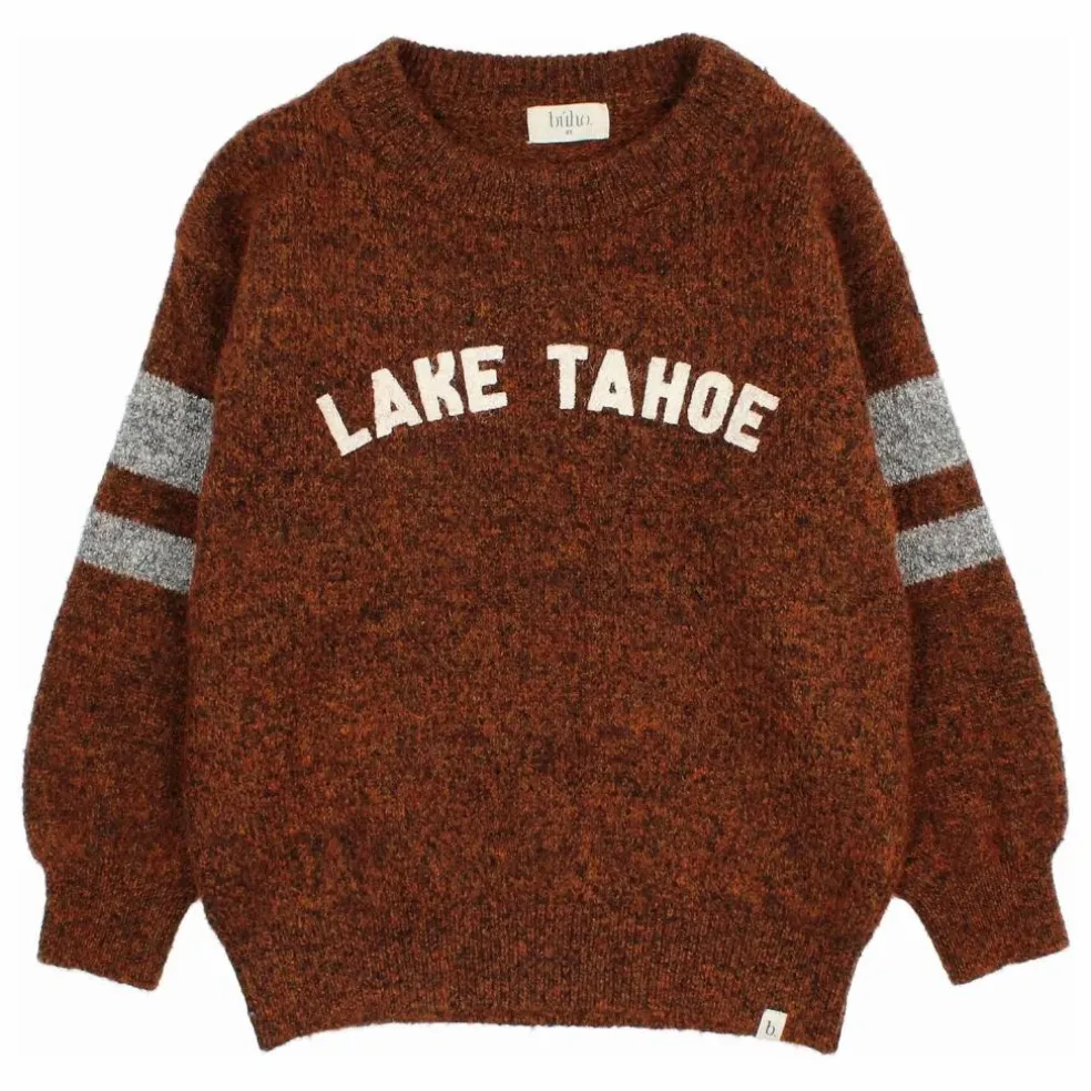 Pull Tahoe Fibres Recyclées | Marron