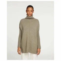 Pull Tali Cachemire | Vert kaki chiné