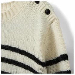 Pull Tildasy Rayé | Blanc