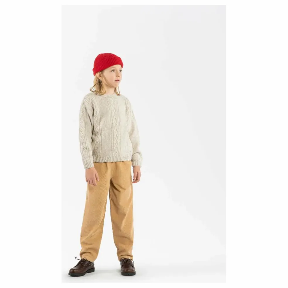 Pull Torsadé Laine | Grège