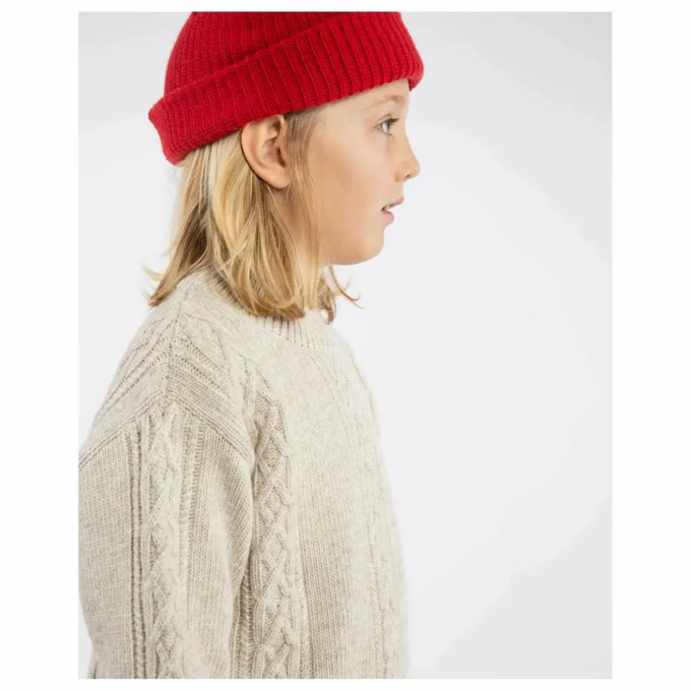 Pull Torsadé Laine | Grège