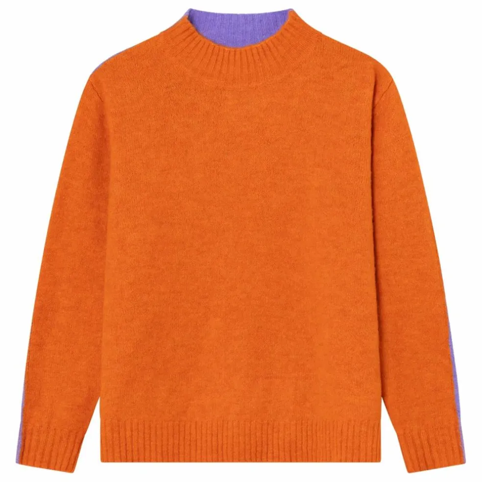 Pull Twist Bicolore | Orange