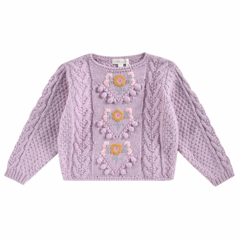 Pull Vinia Fleurs Bébé | Parme