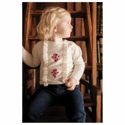 Pull Vollants Laine | Nacre