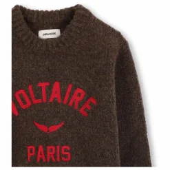 Pull Voltaire Paris Laine | Marron