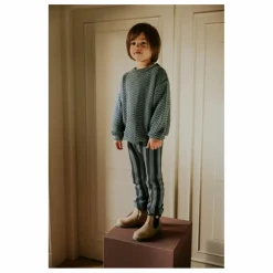 Pull Wavy Coton Bio | Bleu gris