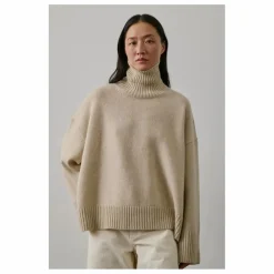 Pull William Laine Mérinos | Ecru chiné