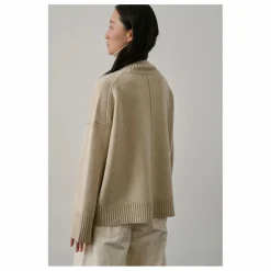 Pull William Laine Mérinos | Ecru chiné