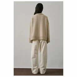 Pull William Laine Mérinos | Ecru chiné