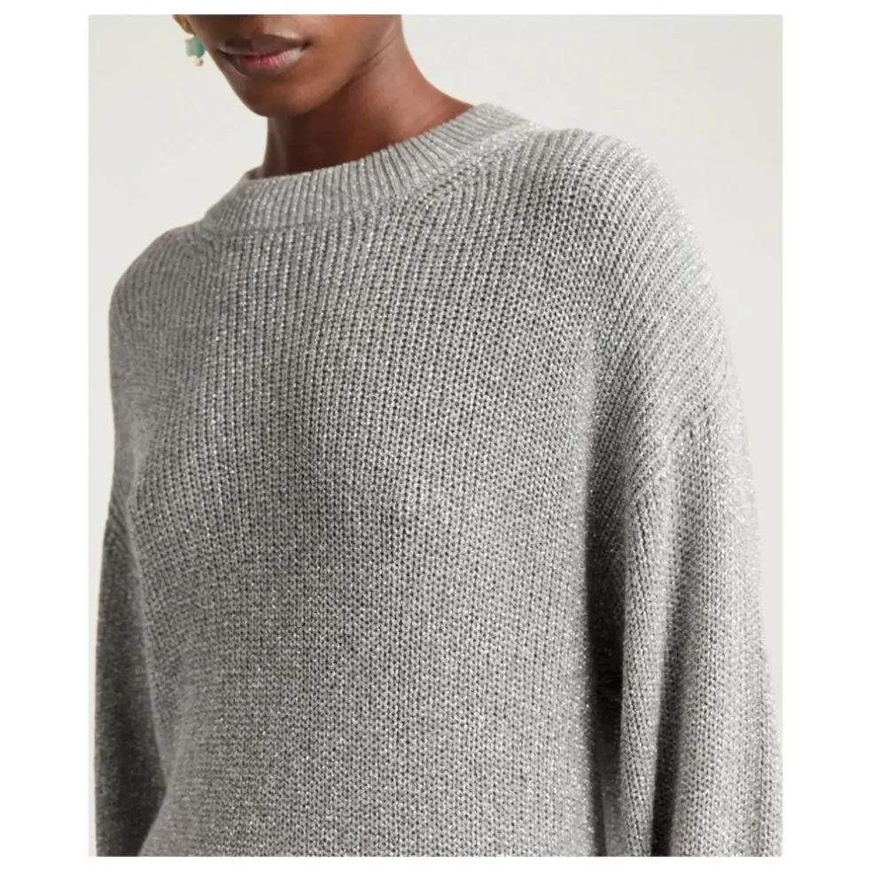 Pull Windsor Métallisé | Argenté