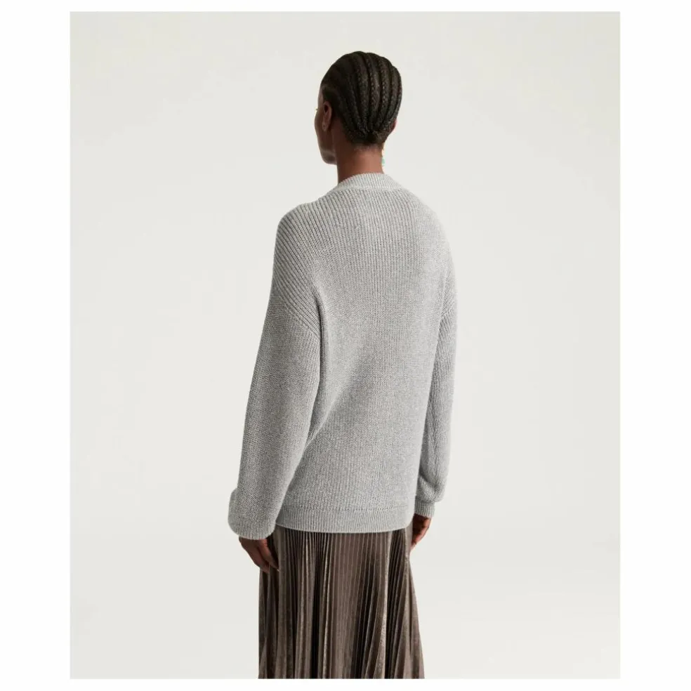 Pull Windsor Métallisé | Argenté