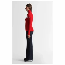 Pull Zippé Andromède | Rouge