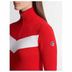 Pull Zippé Andromède | Rouge