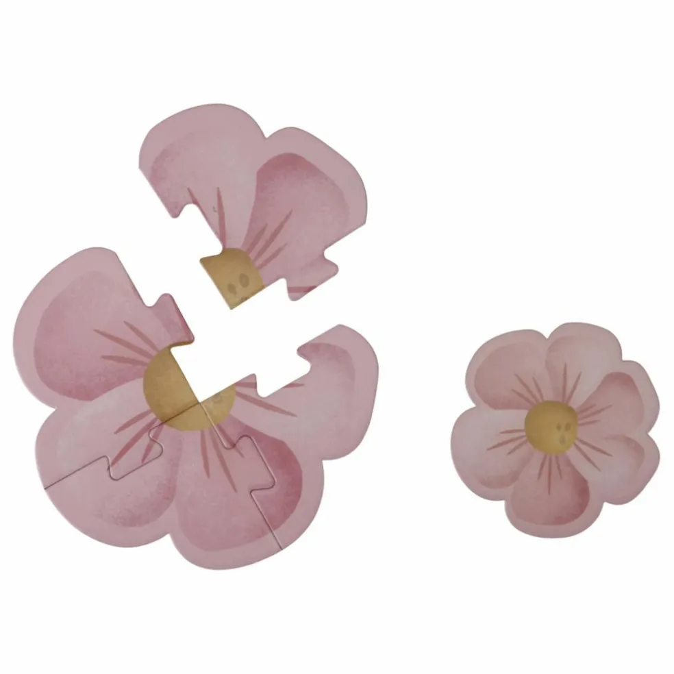 Puzzle 6 en 1 Flowers & Butterflies