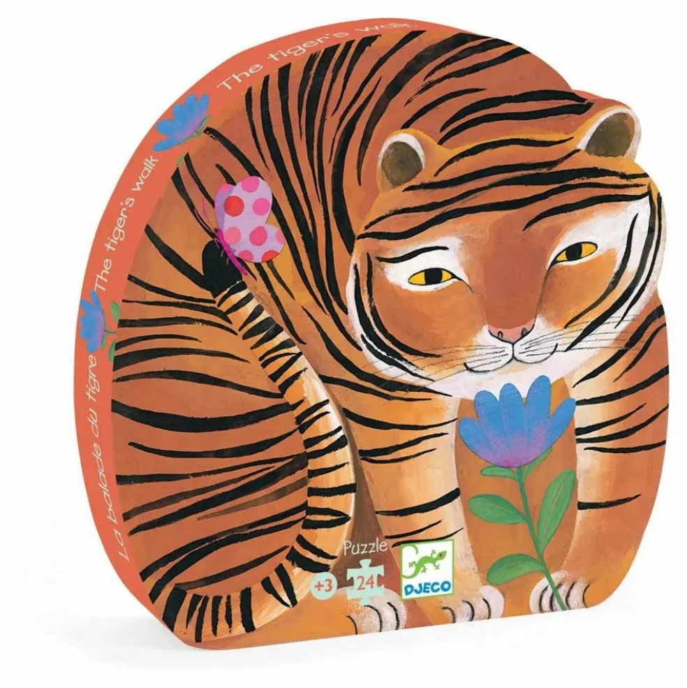 Puzzle 24 pièces La balade du tigre