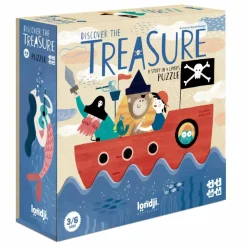 Puzzle à superposer Discover the treasure - 40 pièces