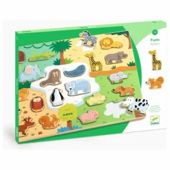 Puzzle Animaux - 22 pièces