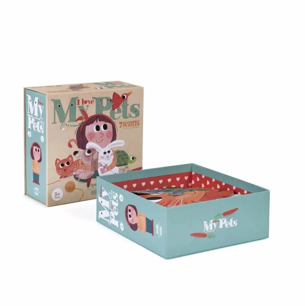 Puzzle animaux I love my pets