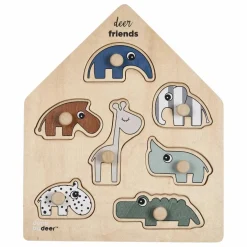 Puzzle Deer friends en bois