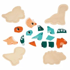 Puzzle Dino - set de 4